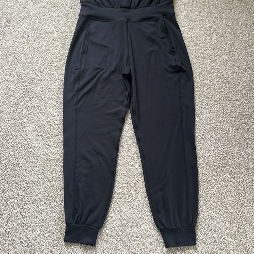SWEATY BETTY Yoga Jogger Jumpsuit Black Size Medium - Picture 5 of 15